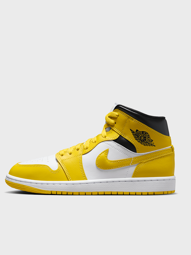 Jordan, Air Jordan 1 Mid blue void/purple platinum-summit white, yellow, Image 1 of 8