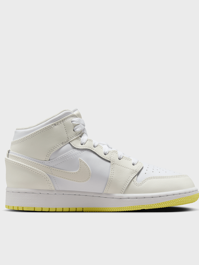 Jordan, Jordan 1 Mid (GS), white, Image 2 of 8
