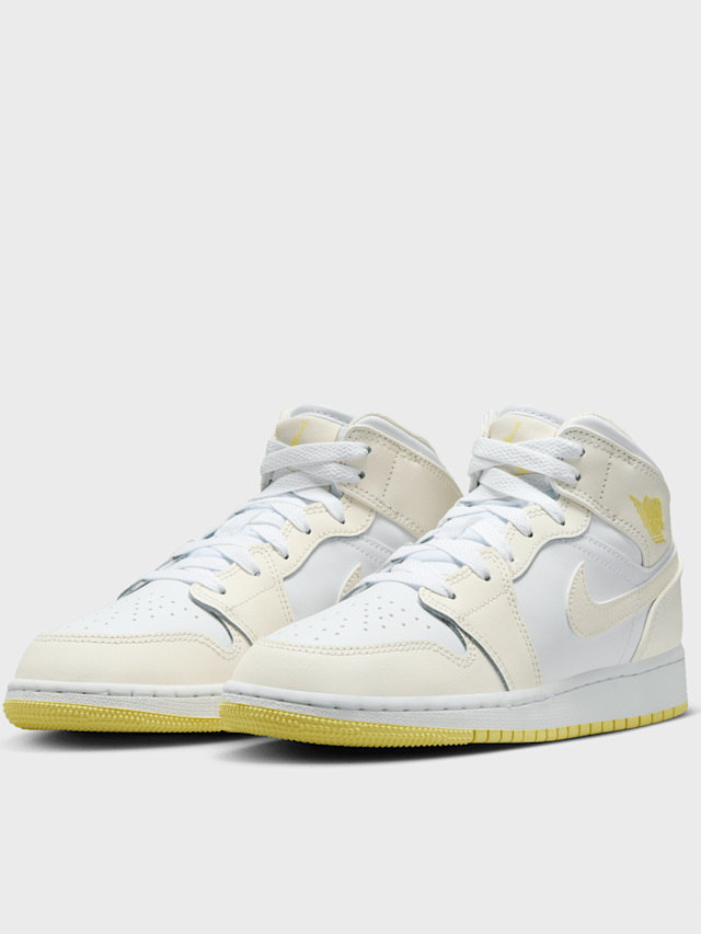 Jordan, Jordan 1 Mid (GS), white, Image 4 of 8