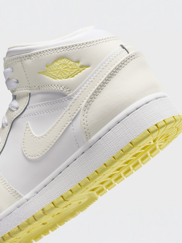 Jordan, Jordan 1 Mid (GS), white, Image 8 of 8