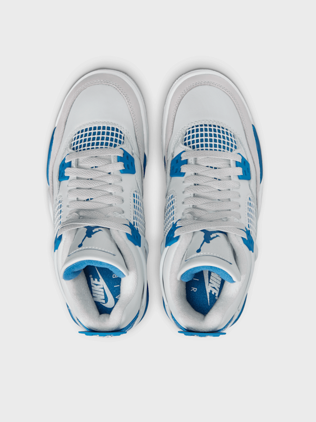 Jordan, Air Jordan 4 Retro (GS) black/fire red/deep royal blue, black, Image 6 of 8