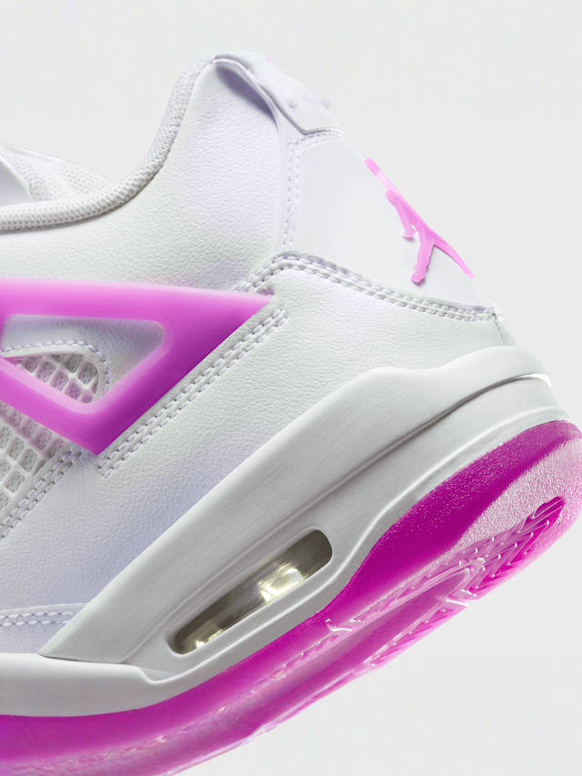 Jordan, Air Jordan 4 Retro (GS), white, Image 8 of 8