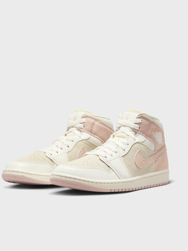 Jordan, Air Jordan 1 Mid SE summit white/blue chill-black, white, Image 4 of 8