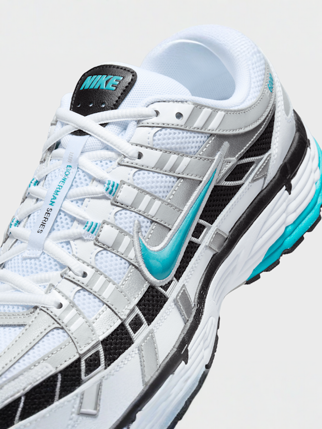 Nike, P-6000 metallic silver/metallic silver/black, white, Image 5 of 6