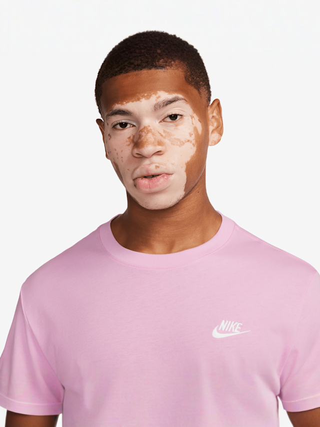 Nike, Sportswear Club Tee, Pink, Image 3 of 3