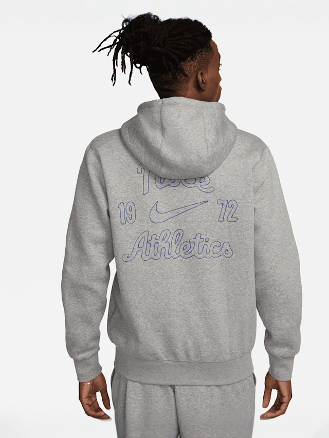 Nike, Club Basketball Fullzip Pullover Hoodie Varsity, szary, Obraz 2 z 5