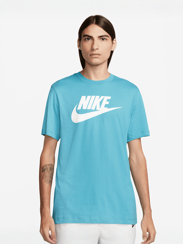 Nike, Sportswear Tee Icon Futura, niebieski, Obraz 1 z 3