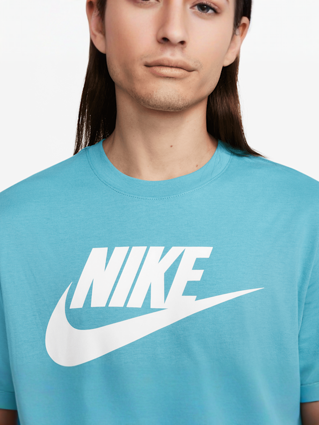 Nike, Sportswear Tee Icon Futura, niebieski, Obraz 3 z 3