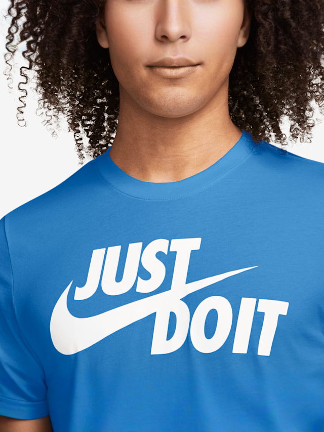 Nike, Sportswear Just do it T-Shirt, blauw, Afbeelding 3 van 3