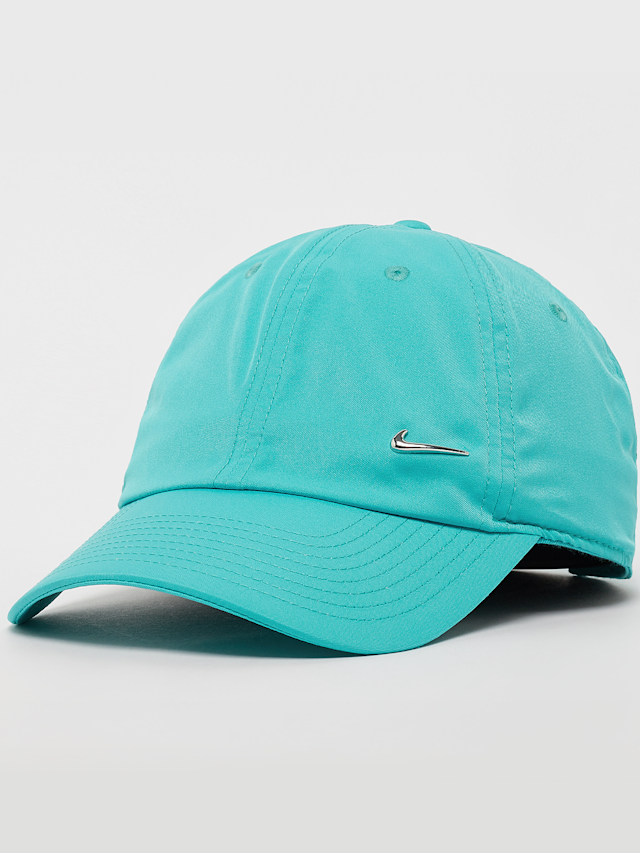 Nike, Dri-Fit Club Cap Metal Swoosh, turquoise, Image 1 of 4