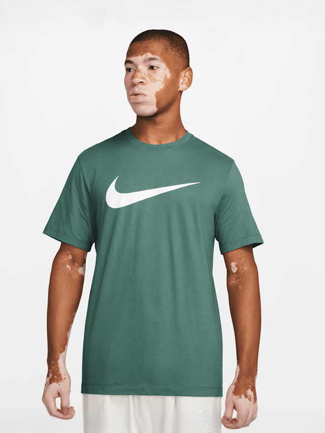 Nike, Sportswear Tee Icon Swoosh, green, Image 1 of 3