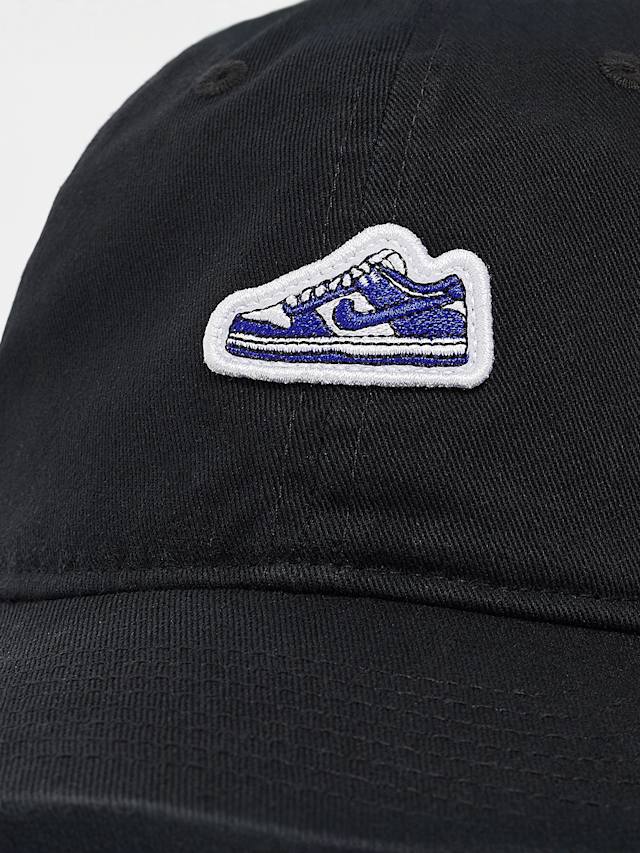 Nike, Club Cap Unstructured Flat Bill Dunk Patch, zwart, Afbeelding 4 van 4