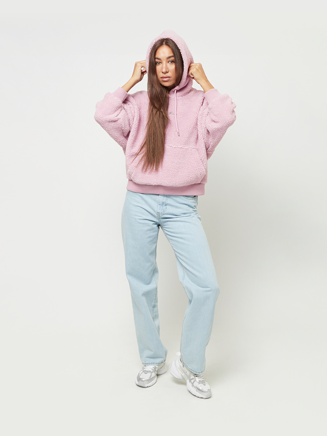 Karl Kani, Metal Signature Teddy Oversized Hoodie, light pink, Image 4 of 4