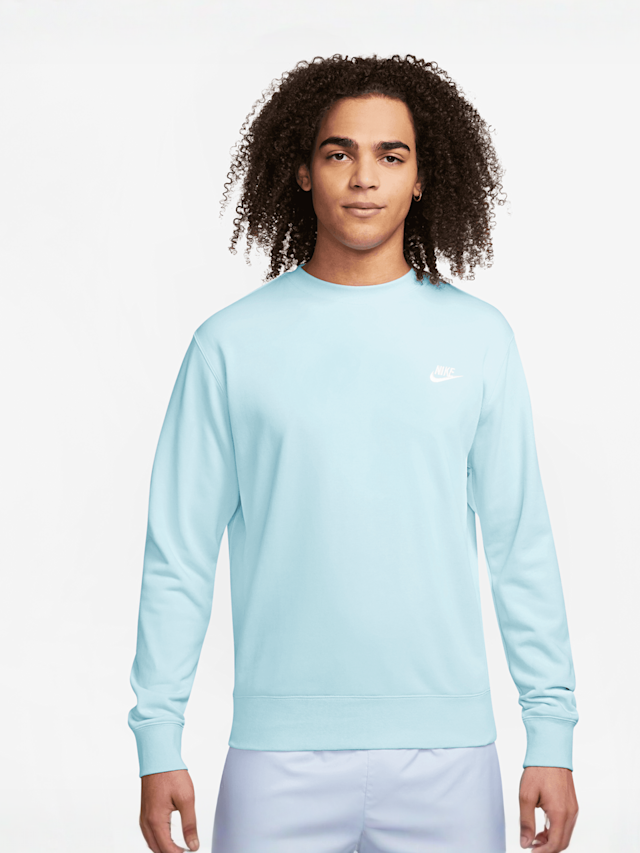 Nike, Sportswear Club Crew French Terry, blue, Image 1 of 3