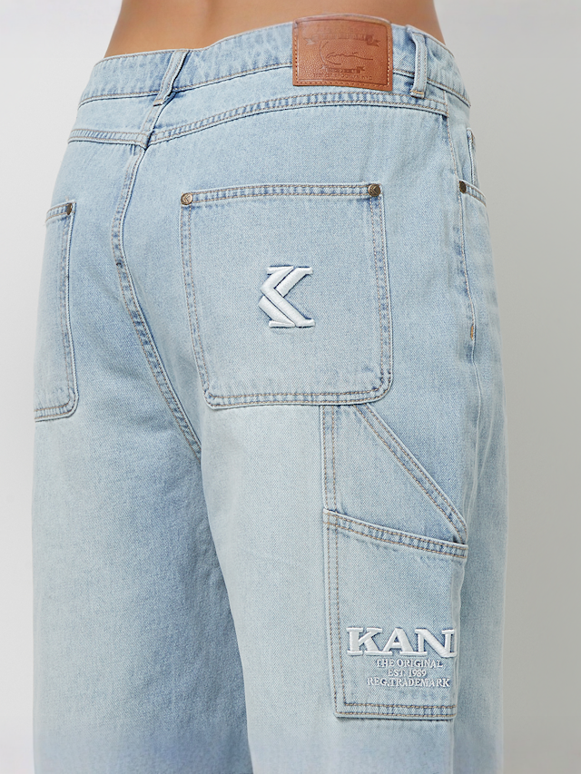 Karl Kani, Og Baggy Workwear Denim, blue, Image 4 of 5