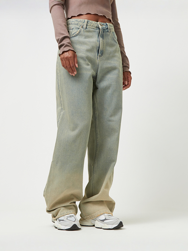 Karl Kani, OG Five Pocket Straight Leg Gradient Denim, blue, Image 1 of 5