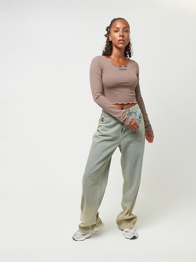 Karl Kani, OG Five Pocket Straight Leg Gradient Denim, blue, Image 5 of 5