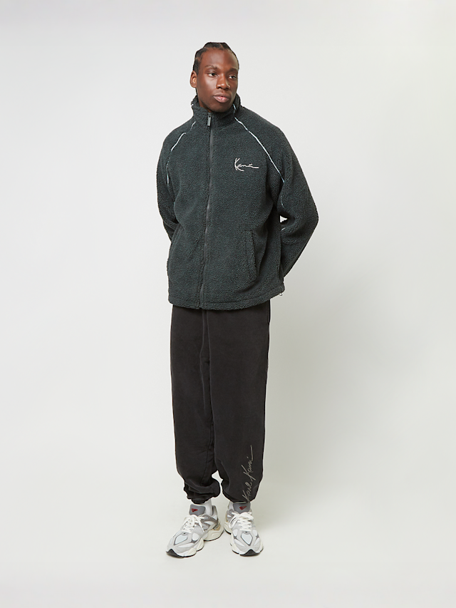 Karl Kani, Metal Signature Teddy Jacket, grey, Image 4 of 4