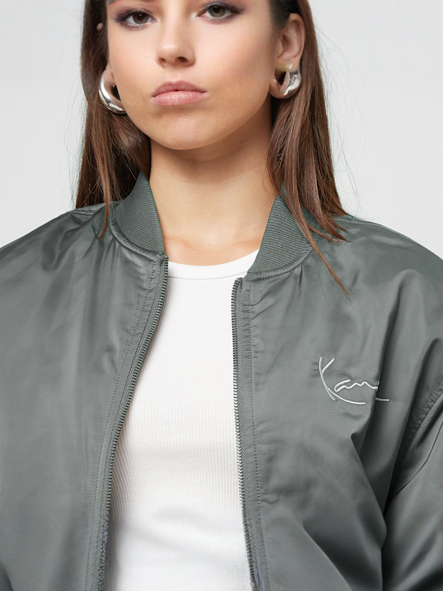 Karl Kani, Chest Signature Bomberjacke, grey, Image 3 of 5