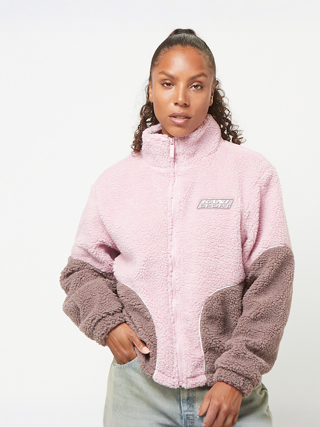 Karl Kani, Sport Patch Teddy Block Trackjacket, light pink, Image 1 of 4