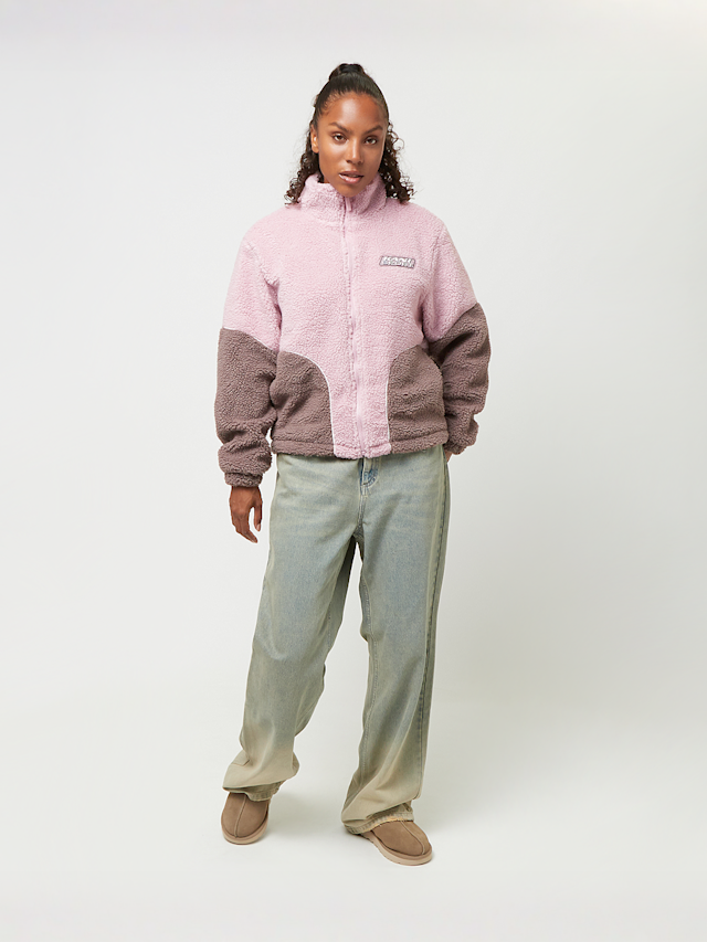 Karl Kani, Sport Patch Teddy Block Trackjacket, light pink, Image 4 of 4