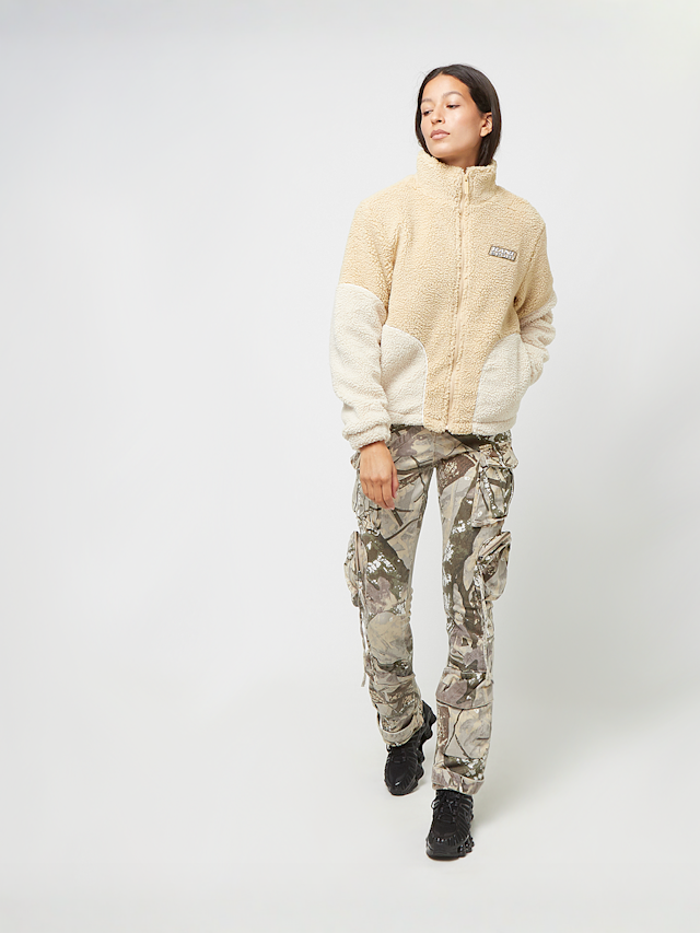 Karl Kani, Sport Patch Teddy Block Trackjacket, beige, Image 4 of 4