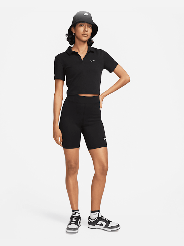 Nike, Sportswear Classics High-Rise 8in Biker-Shorts, black, Image 5 of 5