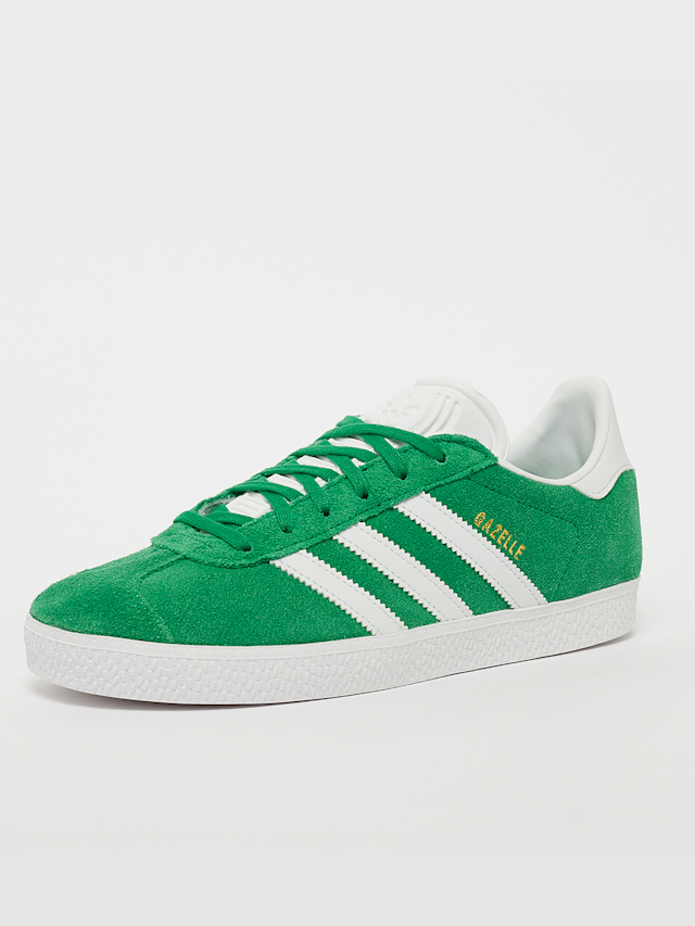 adidas Originals, Gazelle Kids Sneaker (GS), green, Image 2 of 5