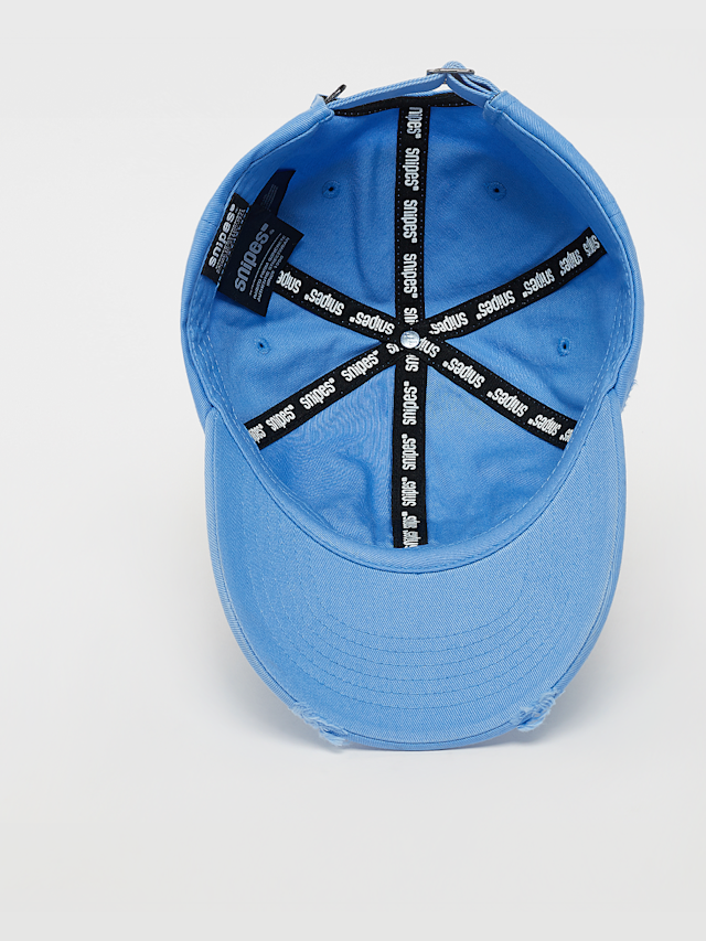 SNIPES, College Logo Washed Baseball Cap, blauw, Afbeelding 3 van 4