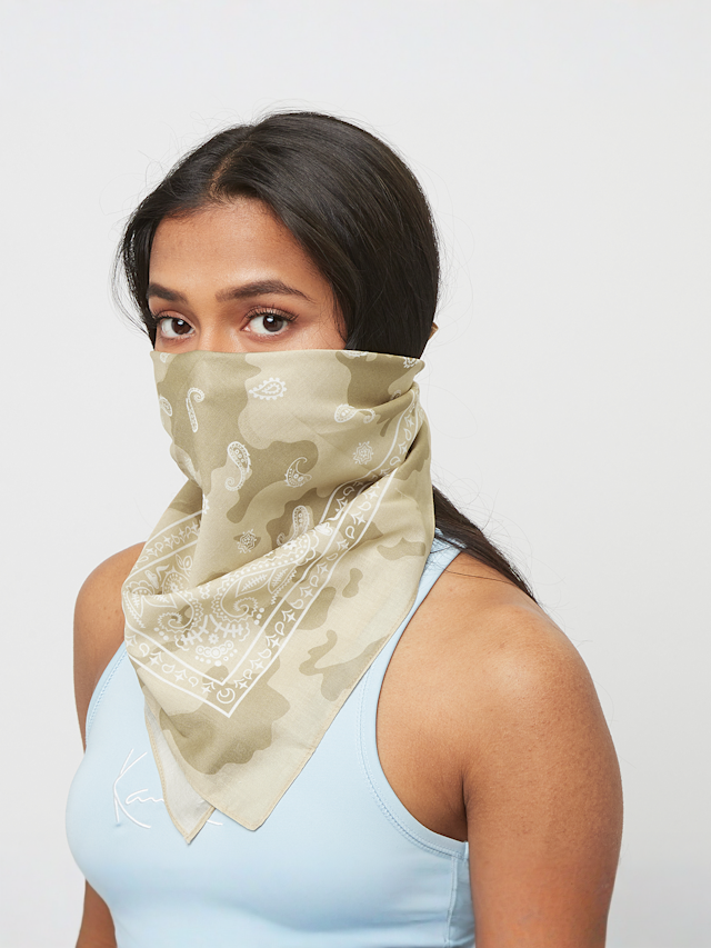 SNIPES, Flag Label Basic Logo Paisley Bandana Camo (3 Pack), multi-colour, Image 3 of 3