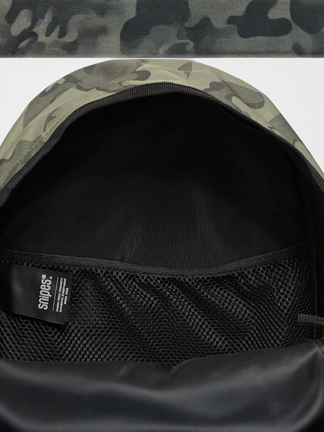 SNIPES, Medium Basic Logo Drawstring Skate Backpack, camouflage, Image 4 of 6