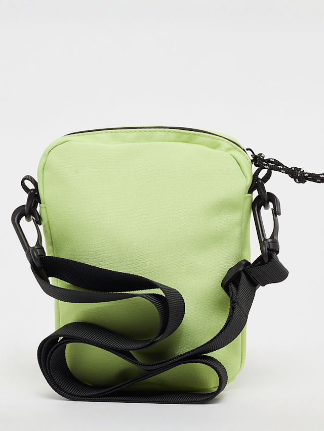 SNIPES, Rubber Badge Basic Logo Drawstring Mobile Bag, green, Image 3 of 4