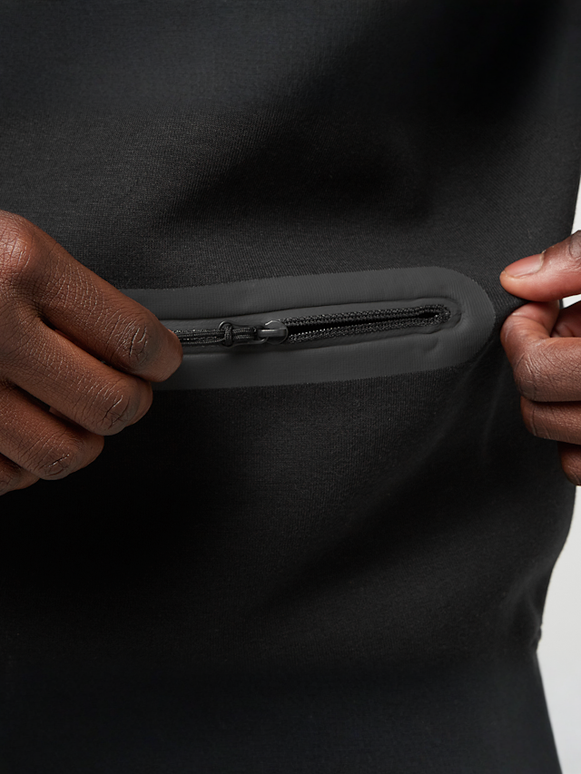 Nike, Tech Fleece High Zip Top, grijs, Afbeelding 4 van 6