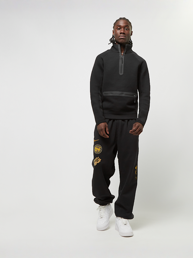 Nike, Tech Fleece High Zip Top, grijs, Afbeelding 6 van 6