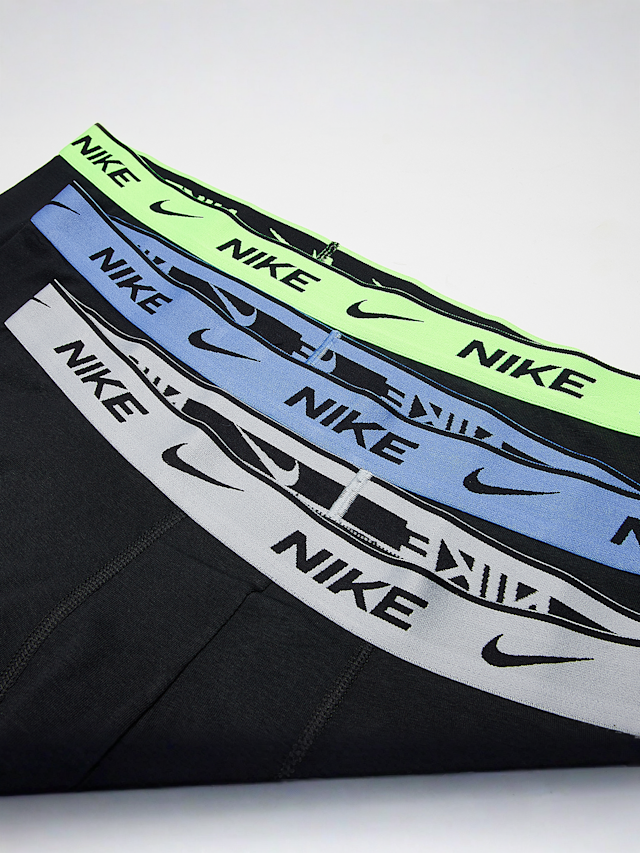 Nike, 3 PACK - Everyday Cotton Stretch Trunk, zwart, Afbeelding 2 van 2