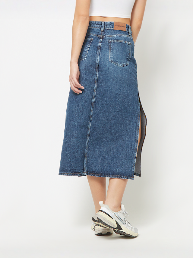 2Y STUDIOS, Grian Skirt, blue, Image 2 of 7