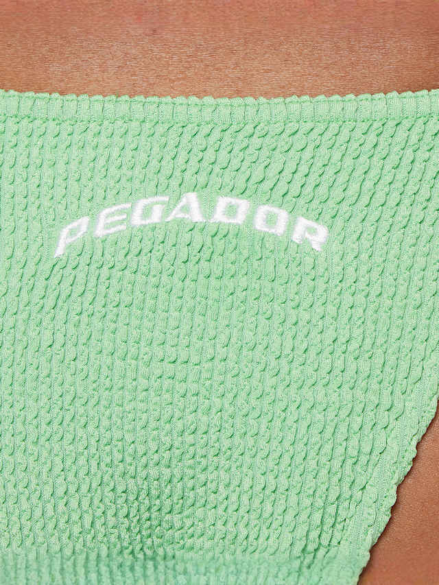 Pegador, Codina Drawstring Tie Side Bikini Panty, green, Image 3 of 4