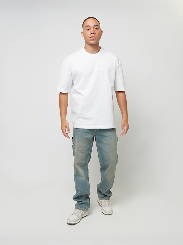 Pegador, Colne Logo Oversized Tee, white, Image 5 of 5