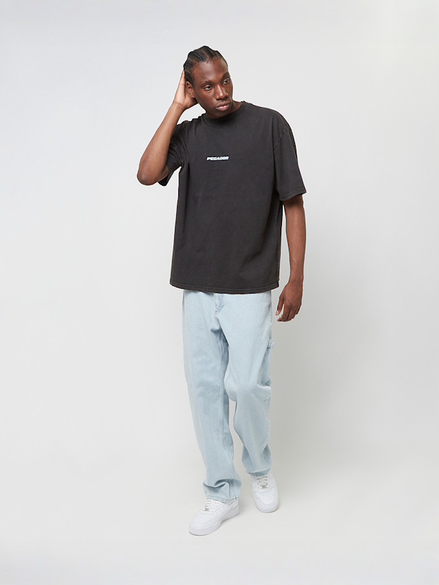 Pegador, Colne Logo Oversized Tee, black, Image 5 of 5