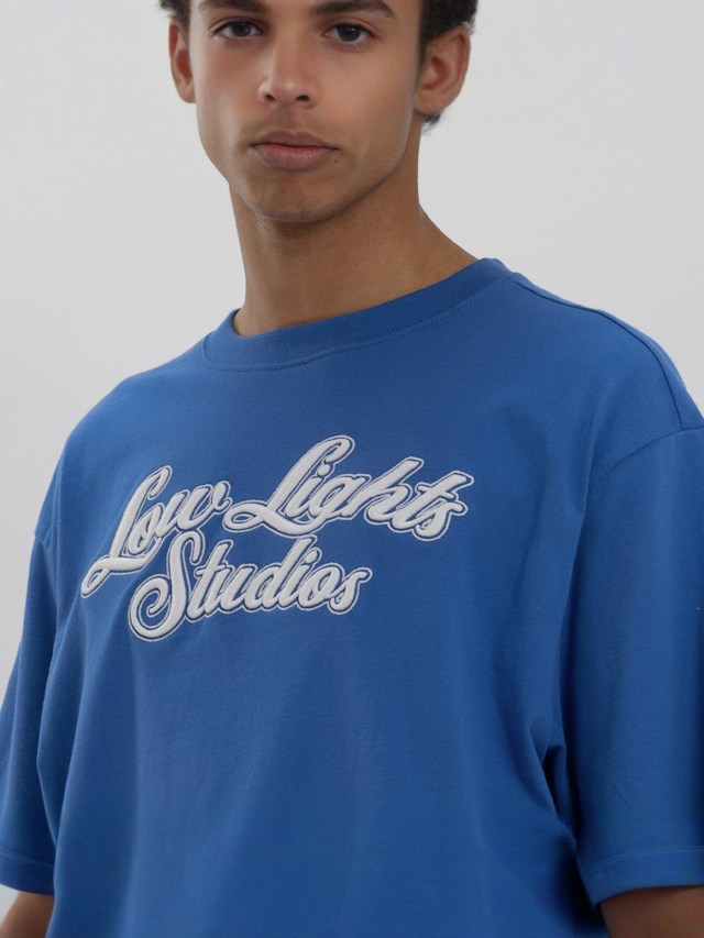Low Lights Studios, Shutter T-Shirt, blauw, Afbeelding 3 van 4