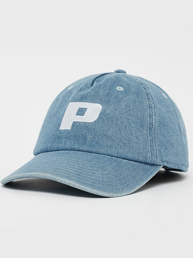 Pegador, P Logo Denim Cap, blue, Image 1 of 5