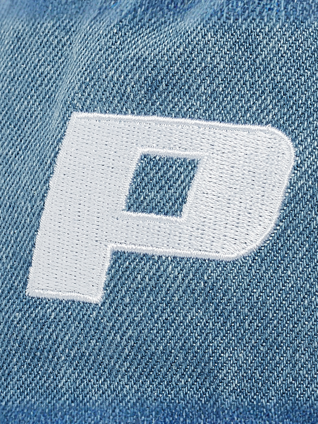 Pegador, P Logo Denim Cap, blue, Image 4 of 5