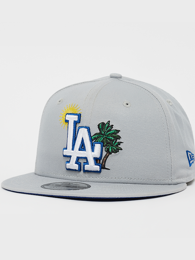 New Era, 9Fifty Summer Icon MLB Los Angeles Dodgers, grijs, Afbeelding 1 van 5