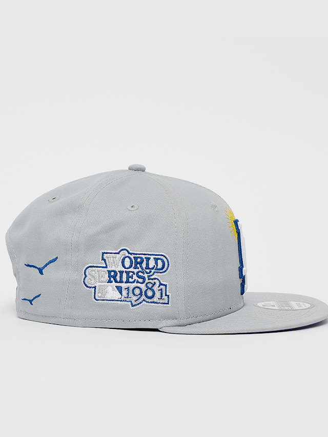 New Era, 9Fifty Summer Icon MLB Los Angeles Dodgers, grijs, Afbeelding 4 van 5
