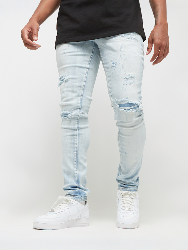 Smoke Rise, Vintage Washed Jeans, blue, Image 1 of 5