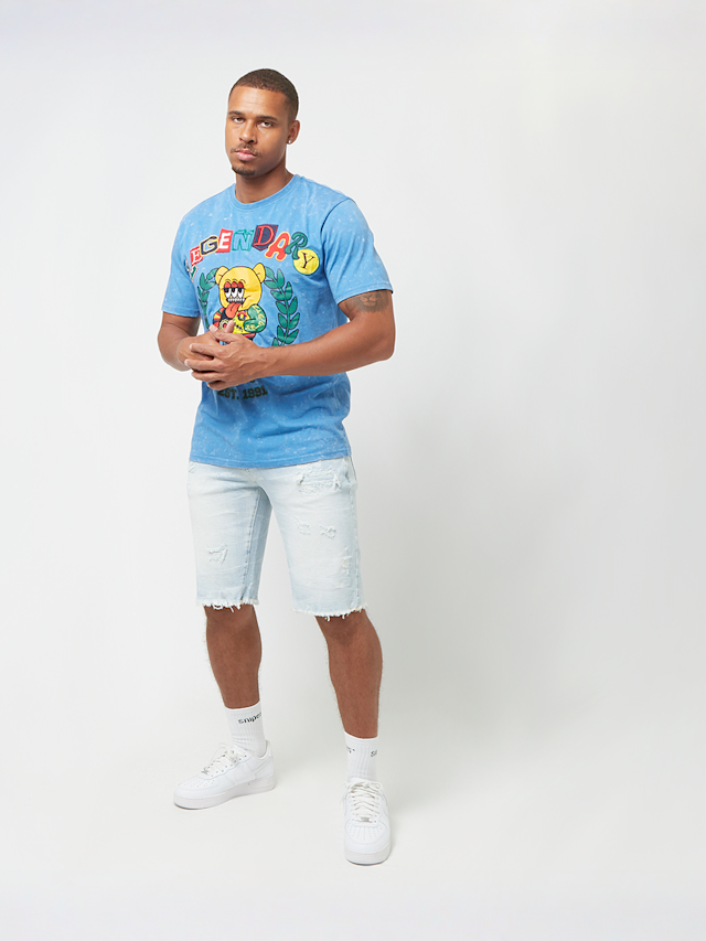 Smoke Rise, Essential Shorts, blue, Image 5 of 5