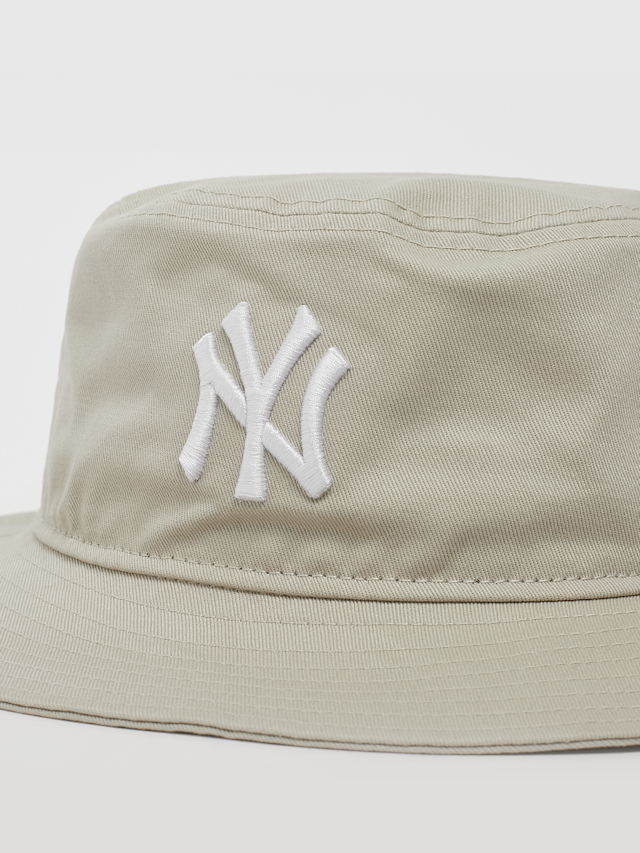 New Era, Female Bucket Adventure MLB New York Yankees, beige, Image 4 of 4