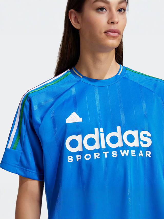 adidas Originals, House of Tiro Nations Pack T-Shirt, blauw, Afbeelding 3 van 5
