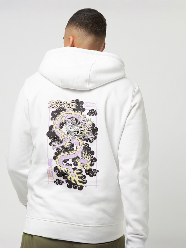Mister Tee, Glory Dragon V2 Hoody, white, Image 1 of 5