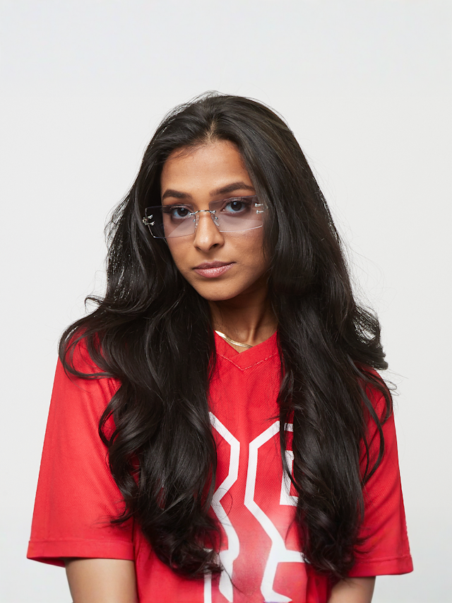 Karl Kani, Montuurloze Zonnebrillen, blauw, Afbeelding 5 van 5